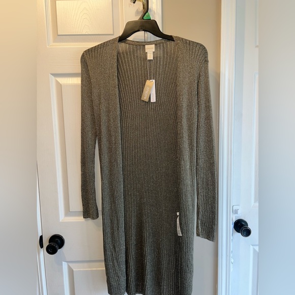 ⭐️NEW WITH TAGS⭐️ Women’s Chicos sweater cardigan size 1 - Picture 12 of 12